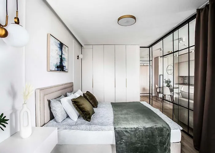 Apartment Premium With Parking, Air Condition And Balcony